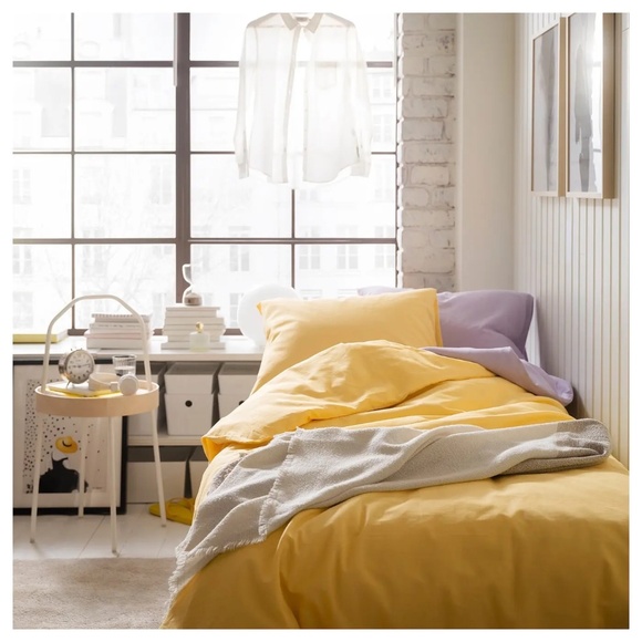 2 pcs Set Ikea 100% Cotton Pillow Covers - Picture 1 of 11